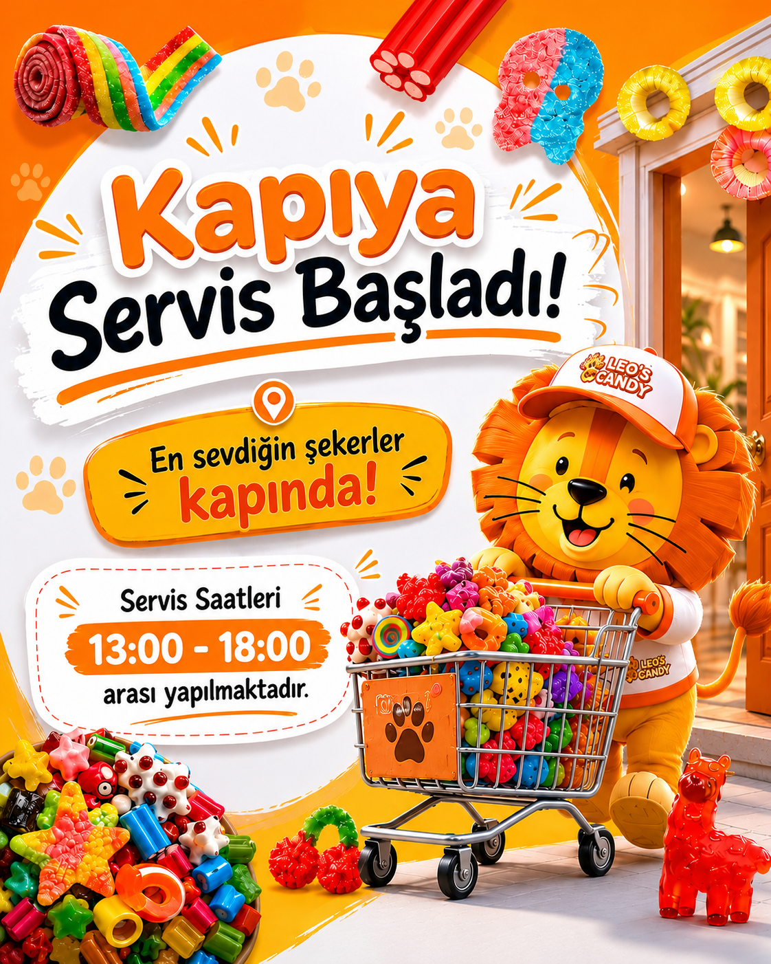 Leo's Candy — Hayalindeki şeker dükkanı